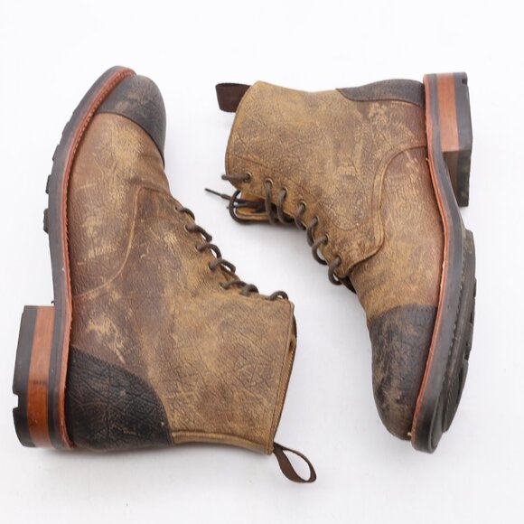 Taft Brown and Gray Chukka Boots - Picture 8 of 11